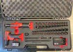 Snap-on 62-pc 3/8" Drive Cordless Impact "to Go" Kit Red 262ctss01frmba See Desc. Fixed Price $1699.99.