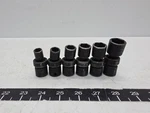 Snap On Tools Usa 3/8" Drive 6 Pc Sae 6pt Impact Swivel Socket Set. Fixed Price $119.99.
