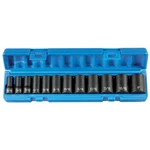Grey Pneumatic 12pt, 3/8"dr Semi-deep Impact Sae Socket Set 5/16" To 1" #1202sd. Fixed Price $80.90.