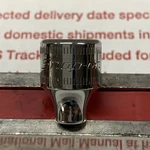 Snap On Tools Fsm61 Usa New 3/8" Drive 6mm Metric 6 Point Shallow Chrome Socket. Fixed Price $22.00.