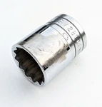 X332 Vintage Snap-on Canada 7/8" X 12 Pt Bi-hex Shallow 1/2" Dr. Socket Tool. Fixed Price $12.24.