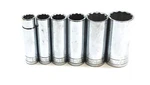 Sk 6 Piece 1/2 In Drive Socket Set 40818 40820 40822 40826 40832 40836 Nos. Fixed Price $113.80.