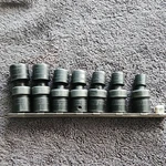 Snap-on Ipfm Metric Impact Swivel Socket Set 7pc Steel Black. Fixed Price $120.00.