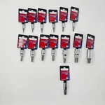 Duralast Mixed Torx Bit Sockets 1/4", 3/8", 1/2" Drive 14 Pieces. Fixed Price $35.56.