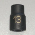 Matco Tools "adv" Cp13m6v, 1/2" Dr. 13mm. Impact Socket, Shallow, 6 Point.. Fixed Price $17.69.