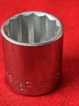 Craftsman Ee-44338 Shallow 13/16 Socket, 3/8" Drive, 12 Point, Made In Usa (t8). Fixed Price $4.00.