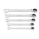 Diehard Ratcheting Wrench Set, Sae, 5-piece, 12 Point, 3/8, 7/16, 1/2, 9/16, 5/8. Fixed Price $15.00.