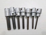 Mac Tools Socket Hex Allen 7 Pcs X126d X106d X86d X76d X66d X56d X46d 3/8". Fixed Price $35.00.