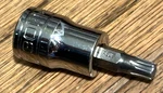 Snap On Tools Torx Plus 30ip T30 3/8" Drive Socket Bit Star Driver Chrome. Fixed Price $30.00.