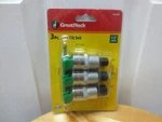 Greatneck 3-pc., 1/2" Drive, Hex Bit Set, Sae-taiwan-(1/2"-5/8"). Fixed Price $13.99.