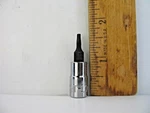 Craftsman 42685, 1/4" Drive Tamper Proof Torx Bit Socket T10 - Brand New. Fixed Price $8.99.