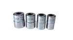 Snap-on Tm10 Tm12 Tm14 Tm16 1/4 Dr Sae Shallow Chrome Socket Set Usa 4pc. Fixed Price $40.00.