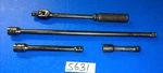 Snap-on Tools Vintage 3/8 Drive 1944 Extensions & Breaker Bar. Fixed Price $95.00.