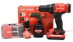 Craftsman Cmcf800 Hex Impact Driver Kit W/ Batterys & Charger Bits. Fixed Price $50.65.