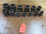 Allen (apex) Usa 1/2'' Drive 6 Point 13 Pc Impact Shallow Socket Set Nos. Fixed Price $240.00.