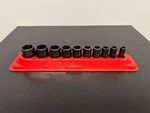 Snap On 10 Piece Pakty243 Socket Set 5/16"-7/8" Imfs With Holder. Fixed Price $119.95.