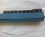 Cornwell 10 Pc 1/2" Drive Metric Deep Impact Partial Socket Set Size 11-24mm. Fixed Price $139.95.