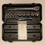 Rare Craftsman 16 Piece 3/4 In Drive 12pt Sae Socket Tool Set. Fixed Price $295.00.