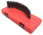 Sunex 1831 Tools 14-piece 1/4 In. Drive Deep Metric Magnetic Impact Socket Set. Fixed Price $145.18.