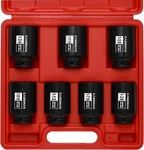 1/2" Drive Deep Spindle Axle Nut Impact Socket Set Cr-mo 6-point 7pcs. Fixed Price $38.99.