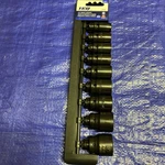 Teq Correct Pro - 9 Piece Impact Socket Set Sae 1/2 Drive Tp102 Cr-mo. Fixed Price $40.00.