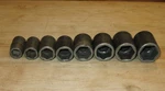 Snap-on (8pcs) 1/2"-drive Standard Impact Sockets Sae 1/2" - 1" Im & P Read. Fixed Price $49.95.