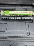 Sears Craftsman Usa Nos Mint 1/2 Drive V Series Socket Set 4348 Metal Tray Sae. Fixed Price $199.00.