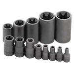 Sk Tools 13 Piece 1/4", 3/8" And 1/2" Drive Female Torx Socket Set. Fixed Price $208.99.