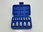 Cornwell Cbstxi13023s 13pc 1/4 , 3/8 & 1/2 Drive Inverted Star Bit Socket Set. Fixed Price $94.99.