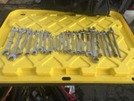 Matco Mac Tools 23 Piece Sae /metric Combination Wrench Set / Lot Usa. Fixed Price $175.00.