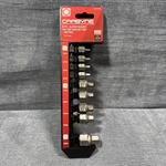 Carbyne 9 Piece Super Short Hex Bit Socket Set - Metric, 3mm To 14mm S2 Steel. Fixed Price $91.99.
