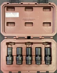 Matco Tools 5 Piece 3/8" Drive Metric 6 Point Mid-length Magnetic Universal. Fixed Price $195.00.