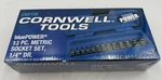 Cornwell Tools Blue-power Cbp1m 13pc Metric Socket Set Drive (cp2021137). Fixed Price $79.99.