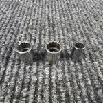 Lot 3 Pcs Matco A12m2 1/4" Drive 9,12,13 Point Metric 12mm Shallow Chrome Socket. Fixed Price $10.46.