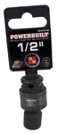 Powerbuilt 6 Point Sae 1/2in Impact Socket Fit 3/8 Inch Drive Part Number. Fixed Price $10.00.