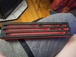 Snap-on-foam Organizer Tray For 8pc 1/4" Drive Extension Adapter Set. Fixed Price $164.99.