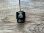 Vintage Husky Pro 22519p 3/8 Drive 6pt 19mm Socket Black Standard. Fixed Price $4.98.