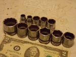 Snap On 3/8" Drive Shallow Chrome Sockets Singles 26 26mm 3/4 Free Shipafter1. Fixed Price $12.99.