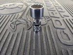 #at472 Snap On New Tmu181a 9/16" 12 Point 1/4" Drive Sae Universal Swivel Socket. Fixed Price $39.95.