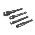 Titan 12002 4 Pc. Impact Socket Adapter & Magnetic Bit Holder. Fixed Price $16.15.