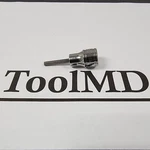 Snap-on Tools Usa Nos 3/8" Drive 9/64" Sae Standard Hex Bit Chrome Socket Fa4.5e. Fixed Price $44.95.