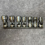 Cornwell Tools Usa Tsu227st 7pc 3/8 Drive Swivel Socket Set, Sae 3/8-3/4, 6 Pt.. Fixed Price $125.00.