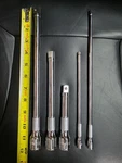 Icon (3) 1/2'' And (2) 1/4'' Drive Socket Extensions New No Box. Fixed Price $45.00.