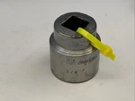 Cornwell T-2124, 3/4in. 3/8 Drive 12pt Sae Socket, Usa - Yellow. Fixed Price $3.25.