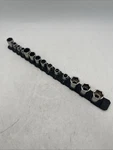 Snap-on Tools 214fsy 14-pc Fs Flank Sockets 1/4" 1" 6pt. 3/8" Sae Shallow Usa. Fixed Price $190.00.