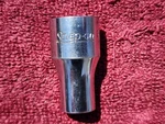 Snap-on Usa 1/2" Dr. 3/8" 12 Pt Shallow Socket Sv121 #1. Fixed Price $5.99.