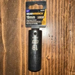 Gearwrench 84577n 19mm Deep Impact Metric Socket 1/2" Inch Drive 6 Point New. Fixed Price $14.99.