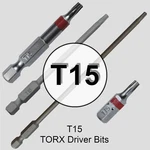T15 (t-15) Torx/star Driver Bit. Fixed Price $21.95.