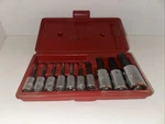 Proto 10 Pc. 1/2" & 3/8" Drive Sae Hex Bit Socket Set 1/8"-5/8" 4968pb. Fixed Price $64.99.