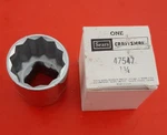 Nos Craftsman Usa47547 1-1/4" 3/4" Drive 12 Point Shallow Socket Usa -v- Series. Fixed Price $34.83.